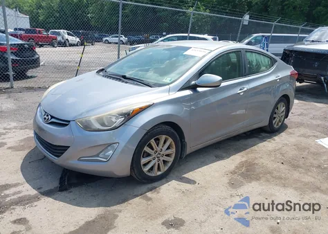 2015 Hyundai Elantra Se из США, поврежденный, VIN 5NPDH4AE9FH588648
